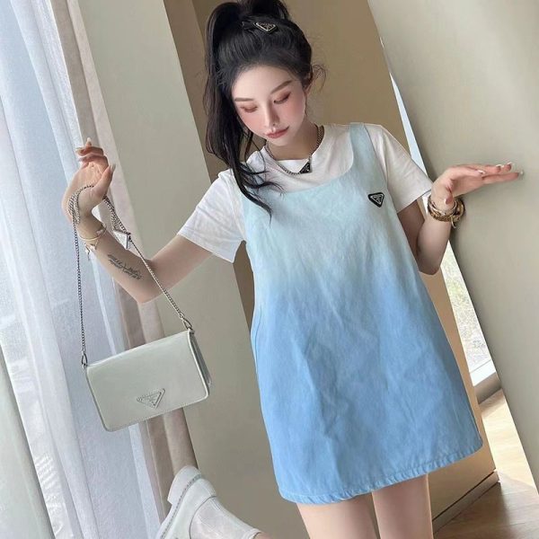 目を惹くカラー プラダ★ストレッチ ジャージー トップス コピー puu23392 - 画像 (3)