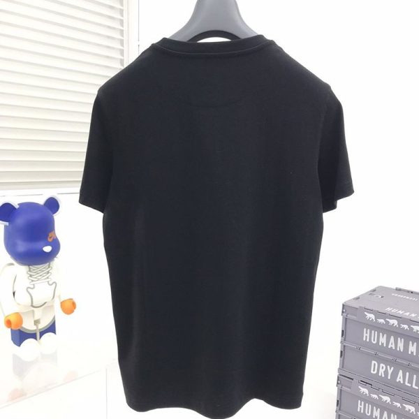 争奪戦 フェンディモンスター ロゴ クルーネック コピー Tシャツ fev46686 - 画像 (2)