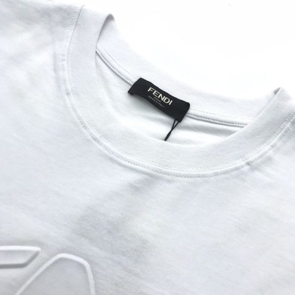 超話題!フェンディ◆クルーネックロゴジャージーTシャツ偽物 fem98913 - 画像 (3)