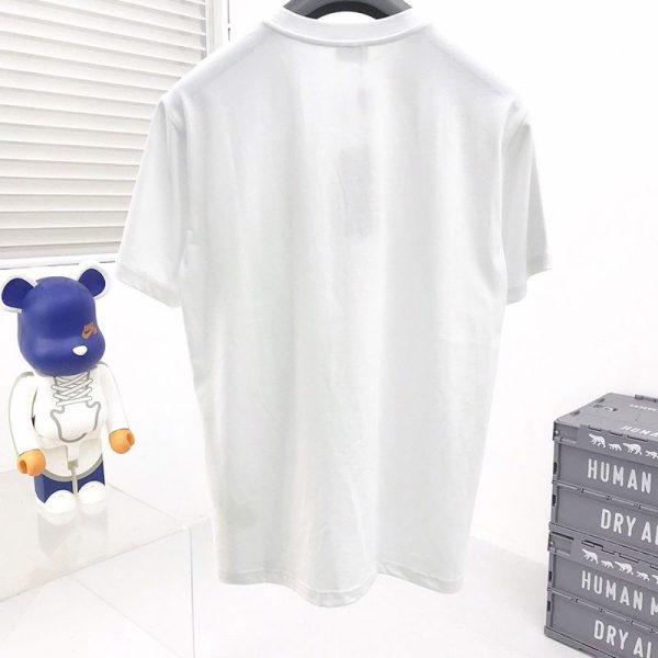 大人気!!新色 フェンディ◆クルーネックロゴジャージーTシャツ 偽物 fev51967 - 画像 (2)