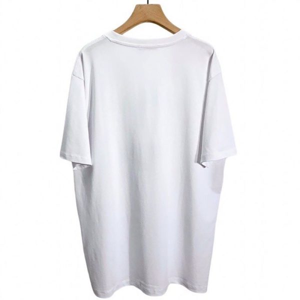 フェンディ◆クルーネックロゴジャージー コピーTシャツ feq79089 - 画像 (2)