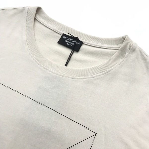 春夏新作【バレンシアガ】ロゴ入りコットン スーパーコピー Tシャツ baq32255 - 画像 (3)