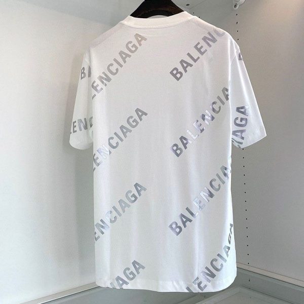 大人気！バレンシアガ●ALLOVER SPORTY LOGO フィット Tシャツ コピー bal23559 - 画像 (2)