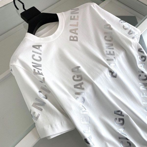 大人気！バレンシアガ●ALLOVER SPORTY LOGO フィット Tシャツ コピー bal23559 - 画像 (3)