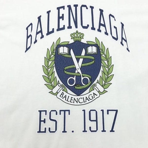 大人気！【バレンシアガ】ロゴ入りコットンTシャツ コピー baq76052 - 画像 (4)