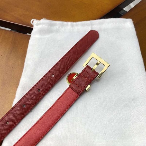 ギフトに最適♪プラダ  ブラッシュドレザー ベルト 偽物 2.0mm boa05328 - 画像 (6)