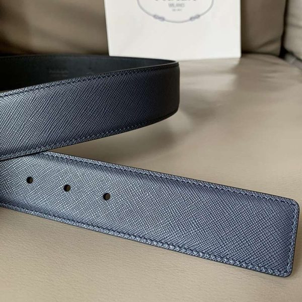 稀少 21AW！プラダ リバーシブル ベルト スーパーコピー 4.0cm pux23106 - 画像 (3)