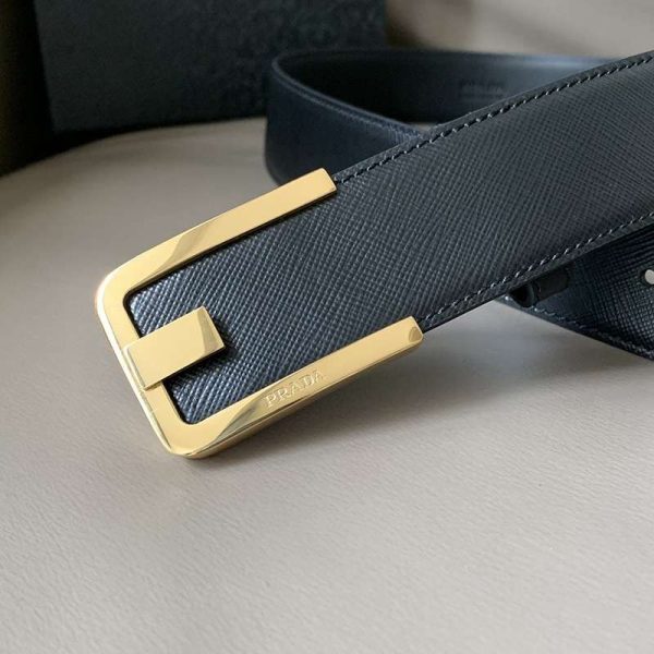 入手困難 高品質♪♪♪プラダ リバーシブル ベルト 偽物 3.5cm pud78428 - 画像 (2)