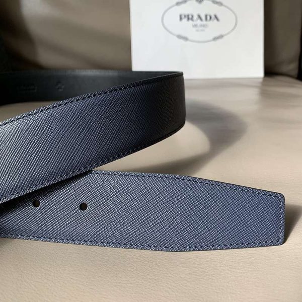 希少色 プラダ リバーシブル ベルト スーパーコピー 4.0cm pum91805 - 画像 (3)