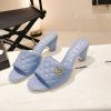 美脚が際立つ♡ シャネル ココマーク サンダル ミュール レア 偽物 sho87273 - 画像 (5)