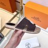 目を惹くカラーエルメス フラット サンダル オラン エクリュ Hモチーフ コピー ミュール erw49437 - 画像 (3)