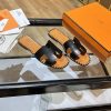 人気No1エルメス Oran sandal オラン レザー＆キャンバス サンダル 偽物 送込 ery99804 - 画像 (2)