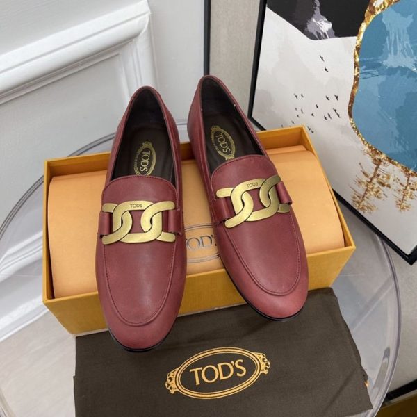 稀少◆送料・関税込◆ TODS  スーパーコピー ケイトレザーローファー tox20409 - 画像 (3)