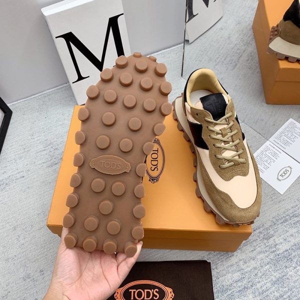 入手困難 TODS スーパーコピー スエード＆ファブリックスニーカー tor46589 - 画像 (4)