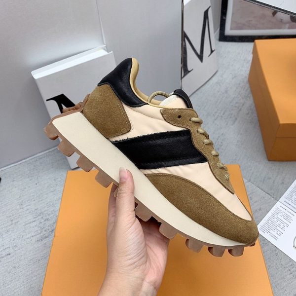 入手困難 TODS スーパーコピー スエード＆ファブリックスニーカー tor46589 - 画像 (5)