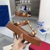 《大人気》ヴァレンティノ フラットフォーム ローマンスタッズ サンダル 偽物 40MM Vup47235 - 画像 (2)
