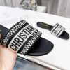 大人気！☆ディオール☆“DWAY” 刺繍入りコットン コピー*ミュール deb33431 - 画像 (2)