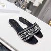 大人気！☆ディオール☆“DWAY” 刺繍入りコットン コピー*ミュール deb33431 - 画像 (6)