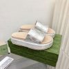 大人気！グッチ ラブパレードコレクション gg厚底サンダル 偽物 guq20375 - 画像 (2)
