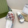 春もの新作 グッチ ウィメンズ プラットフォーム スライドサンダル 偽物 guu38207 - 画像 (6)