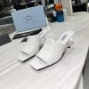 日本未入荷プラダ 偽物◆キルティング ナッパレザー ミュール サンダル 1XX583_038_F0009_F_B065 - 画像 (3)