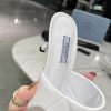 日本未入荷プラダ 偽物◆キルティング ナッパレザー ミュール サンダル 1XX583_038_F0009_F_B065 - 画像 (7)