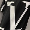 ヴァレンティノ Tシャツ コピー VLTN コットンロゴ Tシャツ 2色 Vut28423 - 画像 (3)