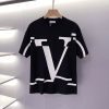 ヴァレンティノ Tシャツ コピー VLTN コットンロゴ Tシャツ 2色 Vut28423 - 画像 (4)