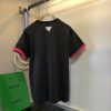 超話題!【ボッテガヴェネタ】コントラスト ステッチ コピー Tシャツ bos35019 - 画像 (2)