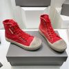 目を惹くカラーバレンシアガ コピー PARIS HIGH TOP スニーカー レッド bap22382 - 画像 (3)