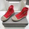 目を惹くカラーバレンシアガ コピー PARIS HIGH TOP スニーカー レッド bap22382 - 画像 (5)