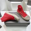 目を惹くカラーバレンシアガ コピー PARIS HIGH TOP スニーカー レッド bap22382 - 画像 (7)