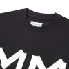 人気No1メゾンマルジェラ ロゴ ブラックTシャツ コピー Maq15697 - 画像 (3)