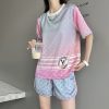 【夏らしいカラー♪】ルイヴィトン グラデーション T シャツ 偽物 vuj26879 - 画像 (4)