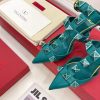 新作ヴァレンティノ パンプス 偽物 ローマンスタッズ カーフスキン パンプス Vuw92338 - 画像 (8)