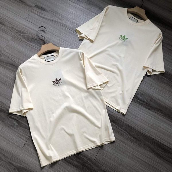 限定☆希少 グッチ アディダス"  Tシャツ 偽物 【追跡付】 - 画像 (2)