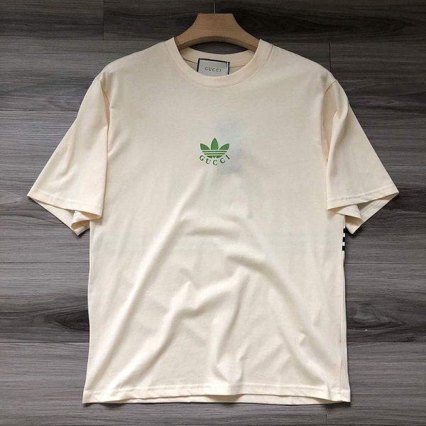 限定☆希少 グッチ アディダス"  Tシャツ 偽物 【追跡付】 - 画像 (3)