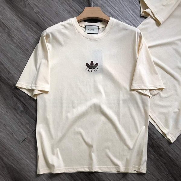 限定☆希少 グッチ アディダス"  Tシャツ 偽物 【追跡付】 - 画像 (5)