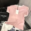 22SS限定 セリーヌ Tシャツ スーパーコピー コットンジャージー 2色 Ceq61358 - 画像 (6)