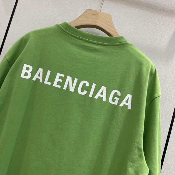目を惹くカラー バレンシアガ ヴィンテージジャージー Slime Tシャツ コピー baw93342 - 画像 (4)