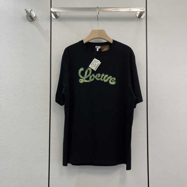 春夏新作ロエベ サボテンロゴがカワイイシンプル半袖Tシャツ 偽物 loa02989 - 画像 (2)