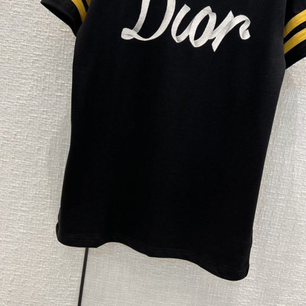 2022AW新作ディオール オーガニックコットンジャージー Tシャツ 偽物 293J659A0554C980 - 画像 (5)