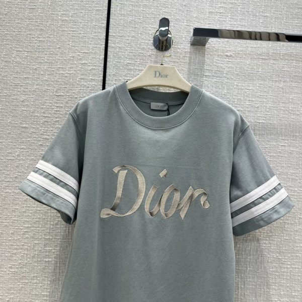 定番新作ディオール オーガニックコットンジャージー Tシャツ 偽物 deq36146 - 画像 (2)