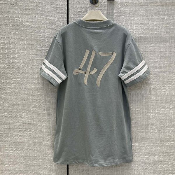 定番新作ディオール オーガニックコットンジャージー Tシャツ 偽物 deq36146 - 画像 (3)