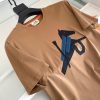 人気急上昇【エルメス】レザーパッチロゴ コットン Tシャツ パロディ eru71014 - 画像 (3)