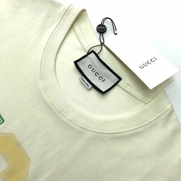 大人気！新作【グッチ】パームツリー コットン ジャージー Tシャツ 偽物 2色 548334XJEOW7548 - 画像 (4)