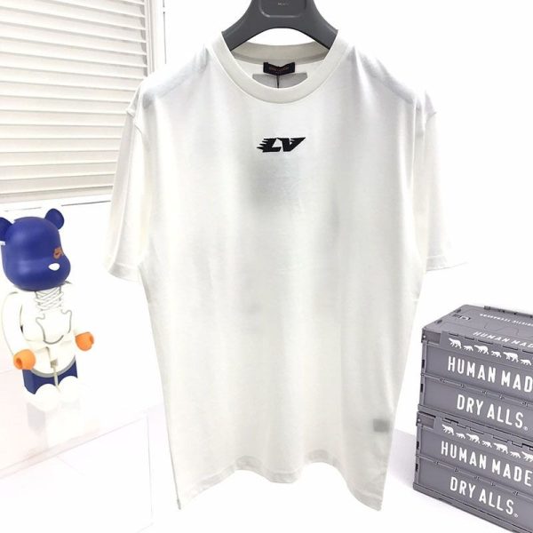 人気No1【新作！】​ルイヴィトン LVスプレッドエンブロイダリーTシャツ パロディ vus39701 - 画像 (4)