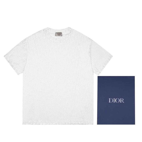 送料込ディオール オブリーク リラックス フィット Tシャツ コピー det45771 - 画像 (2)