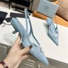 美脚が際立つ♡プラダ キャットヒールサンダル 偽物 puw41916 - 画像 (4)