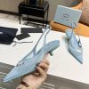 美脚が際立つ♡プラダ キャットヒールサンダル 偽物 puw41916 - 画像 (6)